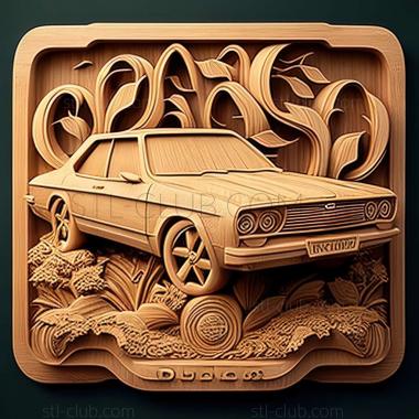 3D модель Opel Rekord (STL)